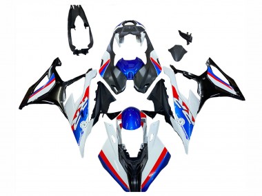 2019-2022 White Blue Red BMW S1000RR Motorcycle Fairings