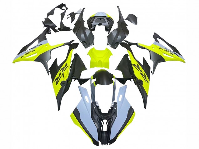 2019-2022 Black Yellow Grey BMW S1000RR Motorcycle Fairings