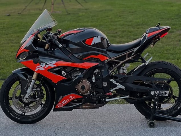 2019-2022 Red Black BMW S1000RR Motorcycle Fairings