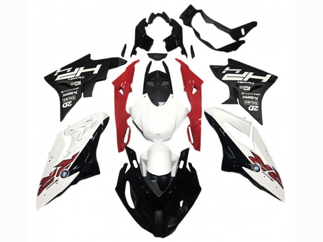 2017-2018 White Red Matte Black BMW S1000RR Motorcycle Fairings