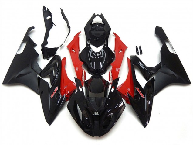2017-2018 Red Glossy Black Matte Black BMW S1000RR Abs Motorcycle Fairing