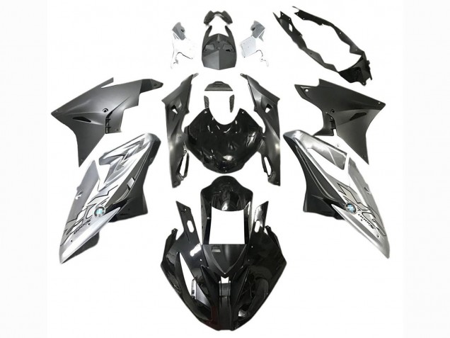 2017-2018 Silver Black BMW S1000RR Motorcycle Fairing
