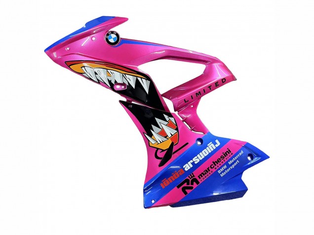 2017-2018 Pink Blue Yellow Shark BMW S1000RR Motorcycle Fairings