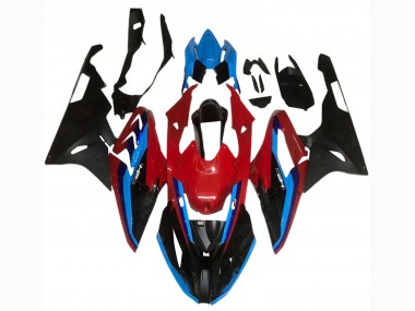2017-2018 Blue Red Black BMW S1000RR Motorcycle Fairings