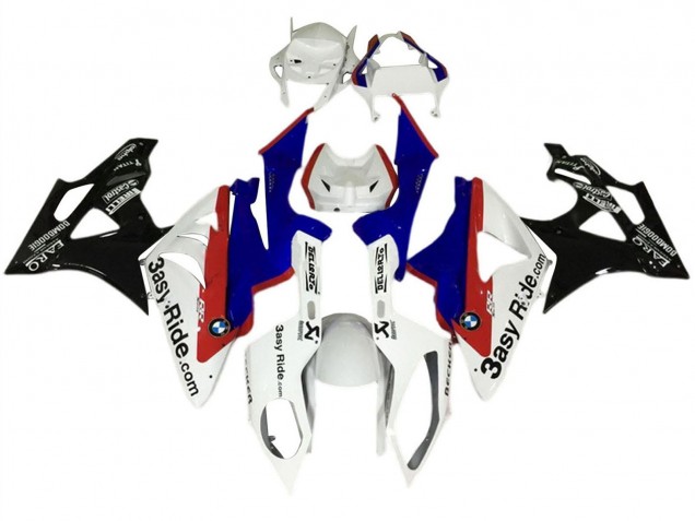 2017-2018 White Blue Red Glossy Black BMW S1000RR Motorcycle Fairings Kit