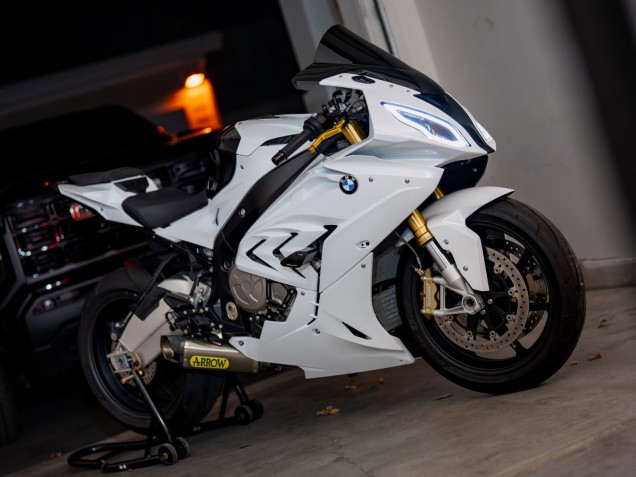 2017-2018 Glossy White BMW S1000RR Motorcycle Fairings