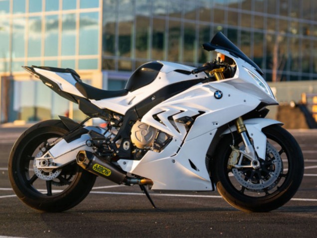 2017-2018 Glossy White BMW S1000RR Motorcycle Fairings