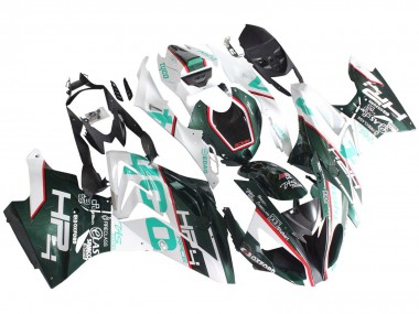 2017-2018 White Green BMW S1000RR Motorcycle Fairings