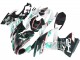 2017-2018 White Green BMW S1000RR Motorcycle Fairings