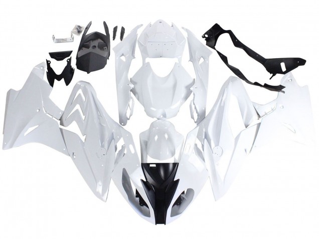 2017-2018 White BMW S1000RR Motorcycle Fairings