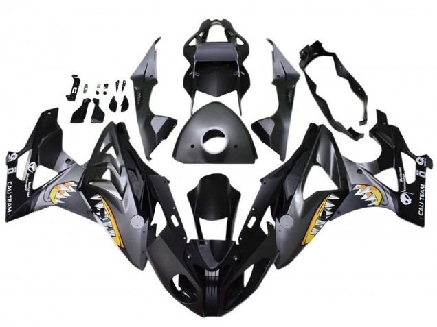 2015-2016 Matte Black Shark BMW S1000RR Motorcycle Fairings