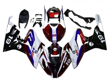 2015-2016 White Red Blue Black BMW S1000RR Bike Fairings