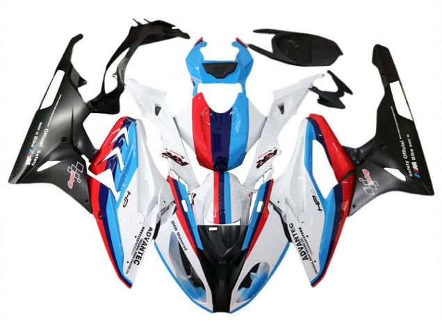 2015-2016 White Red Blue Matte Black BMW S1000RR Motorcycle Fairing