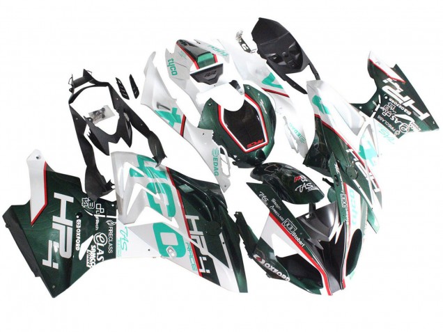2015-2016 White Green Black BMW S1000RR Motorcycle Fairings