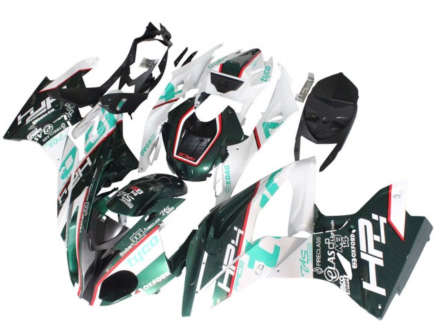2015-2016 White Green Black BMW S1000RR Motorcycle Fairings