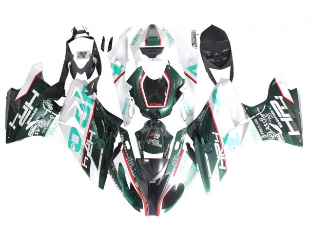 2015-2016 White Green Black BMW S1000RR Motorcycle Fairings