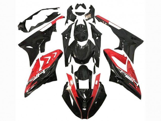 2015-2016 Red Glossy Black BMW S1000RR Motorcycle Fairings