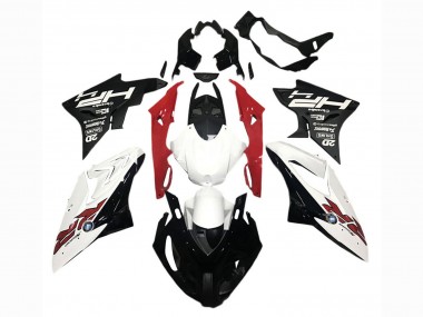 2015-2016 White Red Matte Black BMW S1000RR Motorcycle Fairings