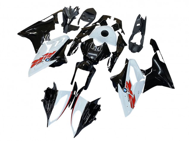 2015-2016 White Black Carbon Fiber BMW S1000RR Motorcycle Fairings