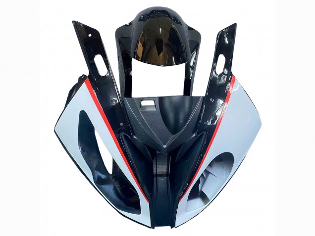 2015-2016 White Glossy Black BMW S1000RR Motorcycle Fairings