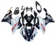2015-2016 White Glossy Black BMW S1000RR Motorcycle Fairings