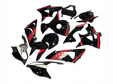 2009-2014 Red Glossy Black BMW S1000RR Motorcycle Fairing