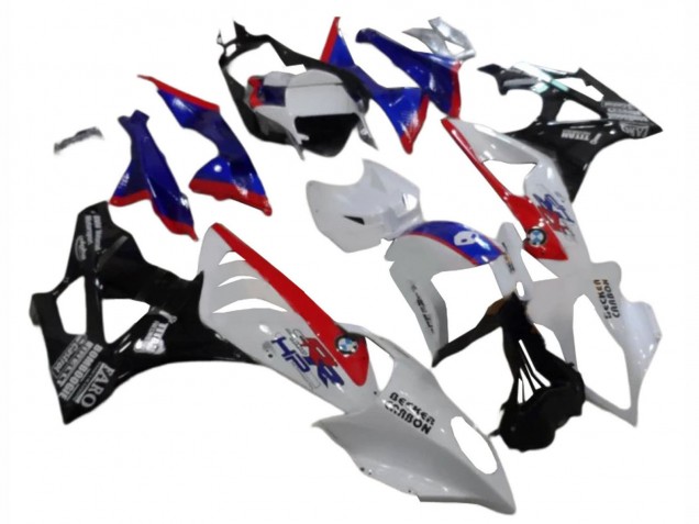 2009-2014 White Red Blue Glossy Black BMW S1000RR Abs Fairings