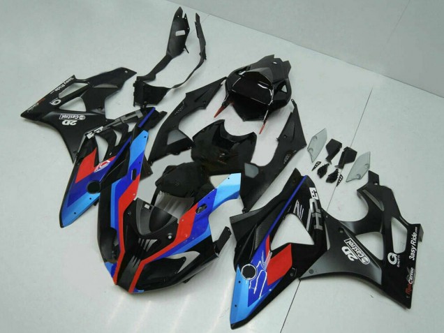 2009-2014 Blue Red Matte Black Castrol BMW S1000RR Motorcycle Fairings