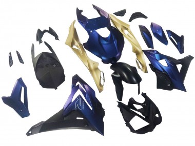 2014-2016 Matte Dark Blue BMW S1000R Motorcycle Fairings
