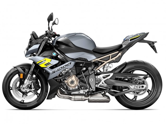 2021-2025 Grey BMW S1000R Motorcycle Fairings