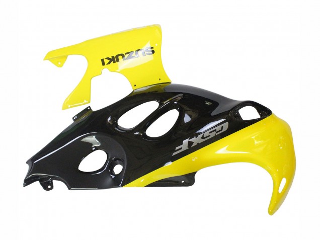 2004-2006 Glossy Black Yellow Suzuki GSX600F/GSX750F Motorcycle Fairings