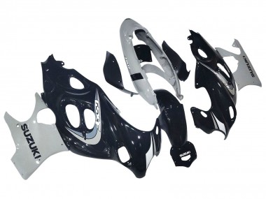 2004-2006 Glossy Black Grey Suzuki GSX600F/GSX750F Motorcycle Fairing