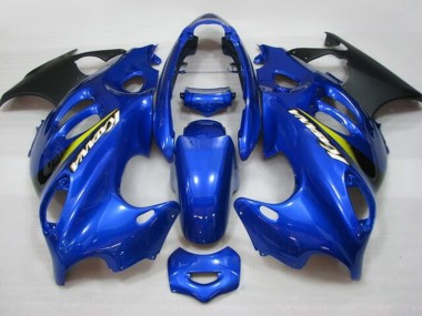 2004-2006 Blue Yellow Matte Black Katana Suzuki GSX600F/GSX750F Motorcycle Fairings