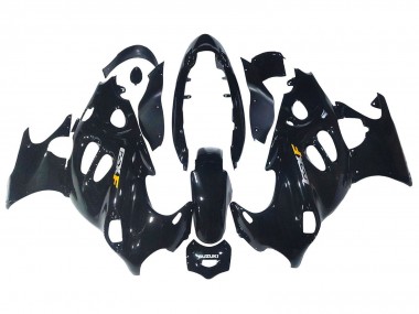 2004-2006 Glossy Black Suzuki GSX600F/GSX750F Motorcycle Fairings