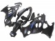 2004-2006 Matte Black with Blue Logo Suzuki GSX600F/GSX750F Motorcycle Fairings