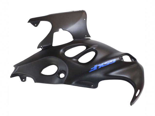 2004-2006 Matte Black with Blue Logo Suzuki GSX600F/GSX750F Motorcycle Fairings