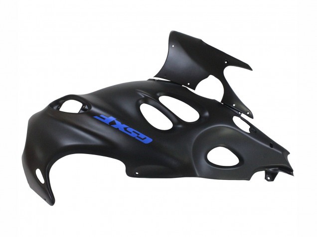 2004-2006 Matte Black with Blue Logo Suzuki GSX600F/GSX750F Motorcycle Fairings
