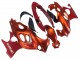 2004-2006 Burnt Oange White Logo Suzuki GSX600F/GSX750F Motorcycle Fairings