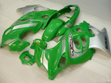 2004-2006 Green Silver Katana Suzuki GSX600F/GSX750F Motorcycle Fairings