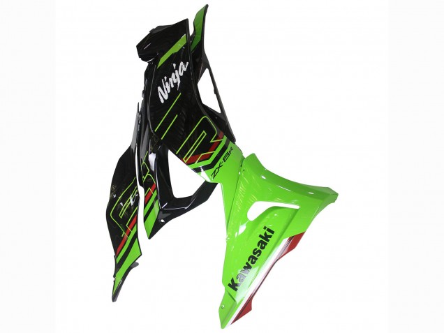 2023-2025 Green Black Kawasaki ZX6R Motorcycle Fairings