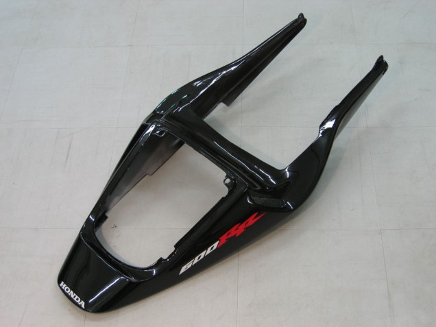 2003-2004 Glossy Black Red Decals Honda CBR600RR Motorcycle Fairings