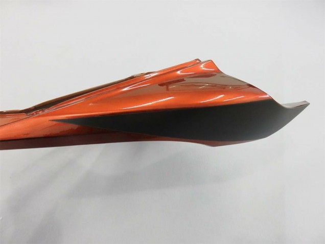 2007-2008 Orange Matte Black Honda CBR600RR Motorcycle Fairing Kits