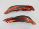 2007-2008 Orange Matte Black Honda CBR600RR Motorcycle Fairing Kits