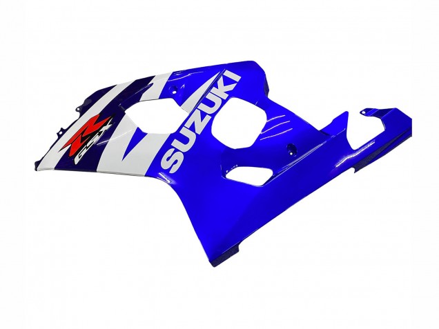 2004-2005 White Blue Black Red Suzuki GSXR 600 / GSXR 750 Motorcycle Fairing Kits