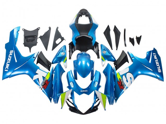 2011-2024 Light Blue Green White Red Suzuki GSXR 600 / GSXR 750 Motorcycle Fairings