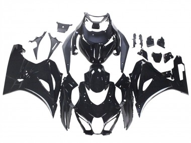 2017-2024 Glossy Black Suzuki GSXR1000 Motorcycle Fairings