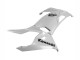 2018-2024 Glossy White Kawasaki Ninja 400 Motorcycle Fairings