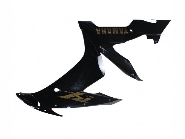 2004-2006 Glossy Black Gold Decals Yamaha YZF 1000 R1 Motorcycle Fairings