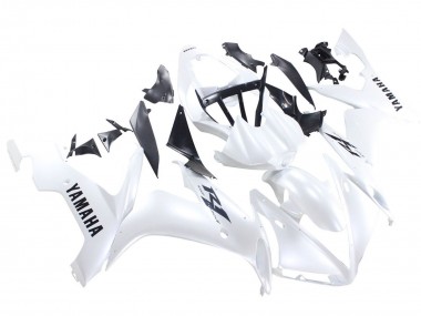 2004-2006 Pearl White Black Decals Yamaha YZF 1000 R1 Motorcycle Fairings