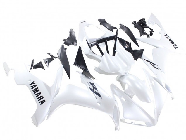 2004-2006 Pearl White Black Decals Yamaha YZF 1000 R1 Motorcycle Fairings